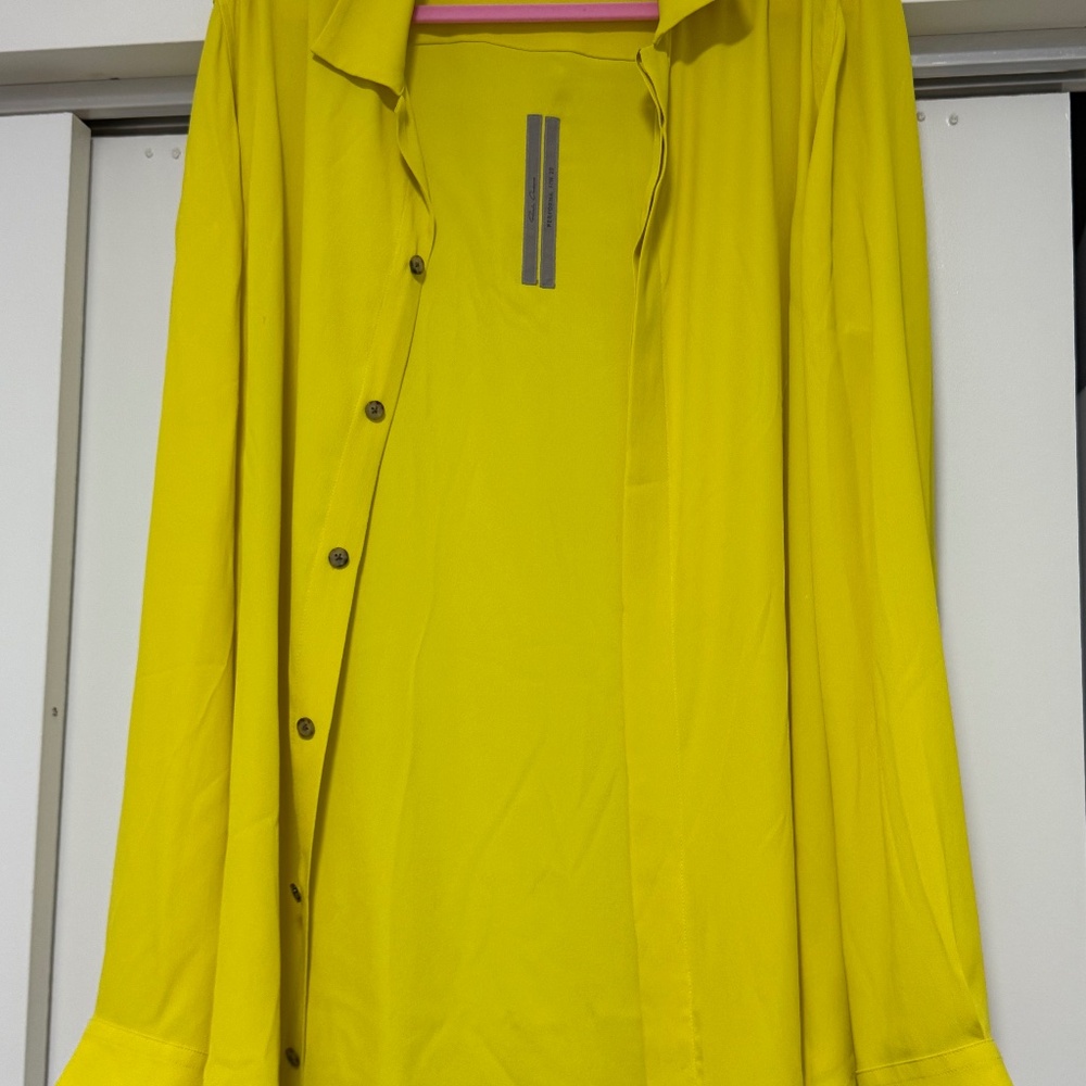 Rick Owen's Acid Button Down Men's Shirt